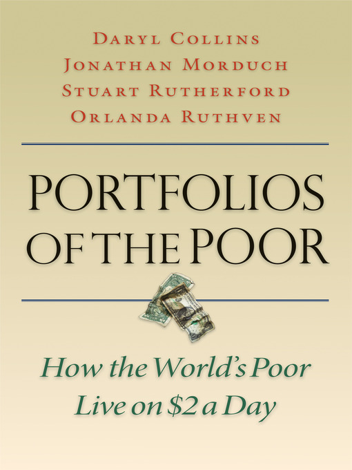 Cover image for Portfolios of the Poor